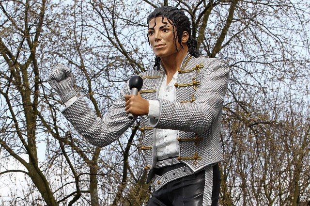 Soccer Michael Jackson Statue Unveiling Craven Cottage